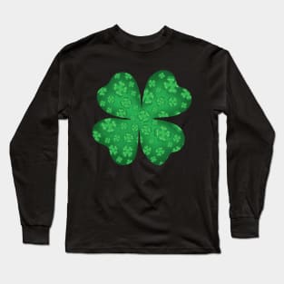 St Patrick's 4 leaf clover Long Sleeve T-Shirt